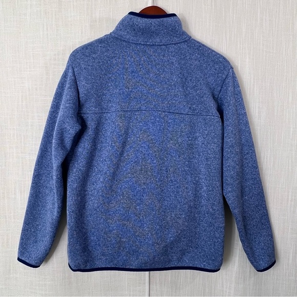 Eddie Bauer Radiator Fleece 2.0 Snap Mock Neck Pullover Jacket Blue Size L - Picture 8 of 12